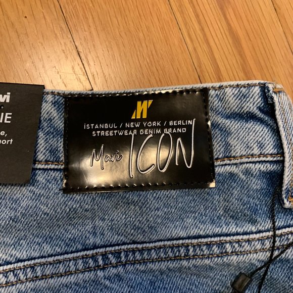 Mavi MILLIE High-Rise Relaxed Jeans Shorts NWT - Picture 8 of 9